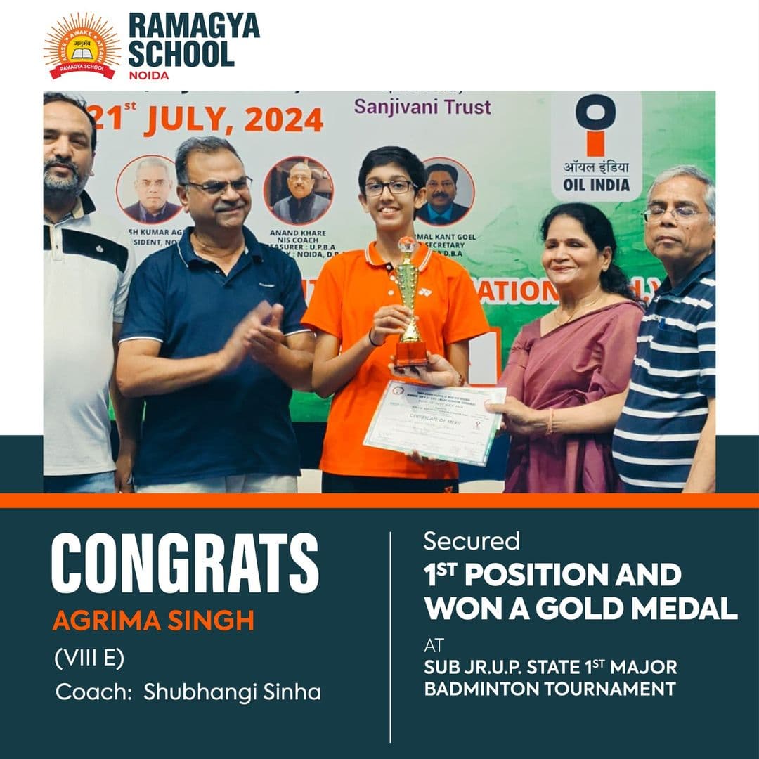 Agrima Singh Wins Gold at Sub Jr.U.P. State 1st Major Badminton Tournament 