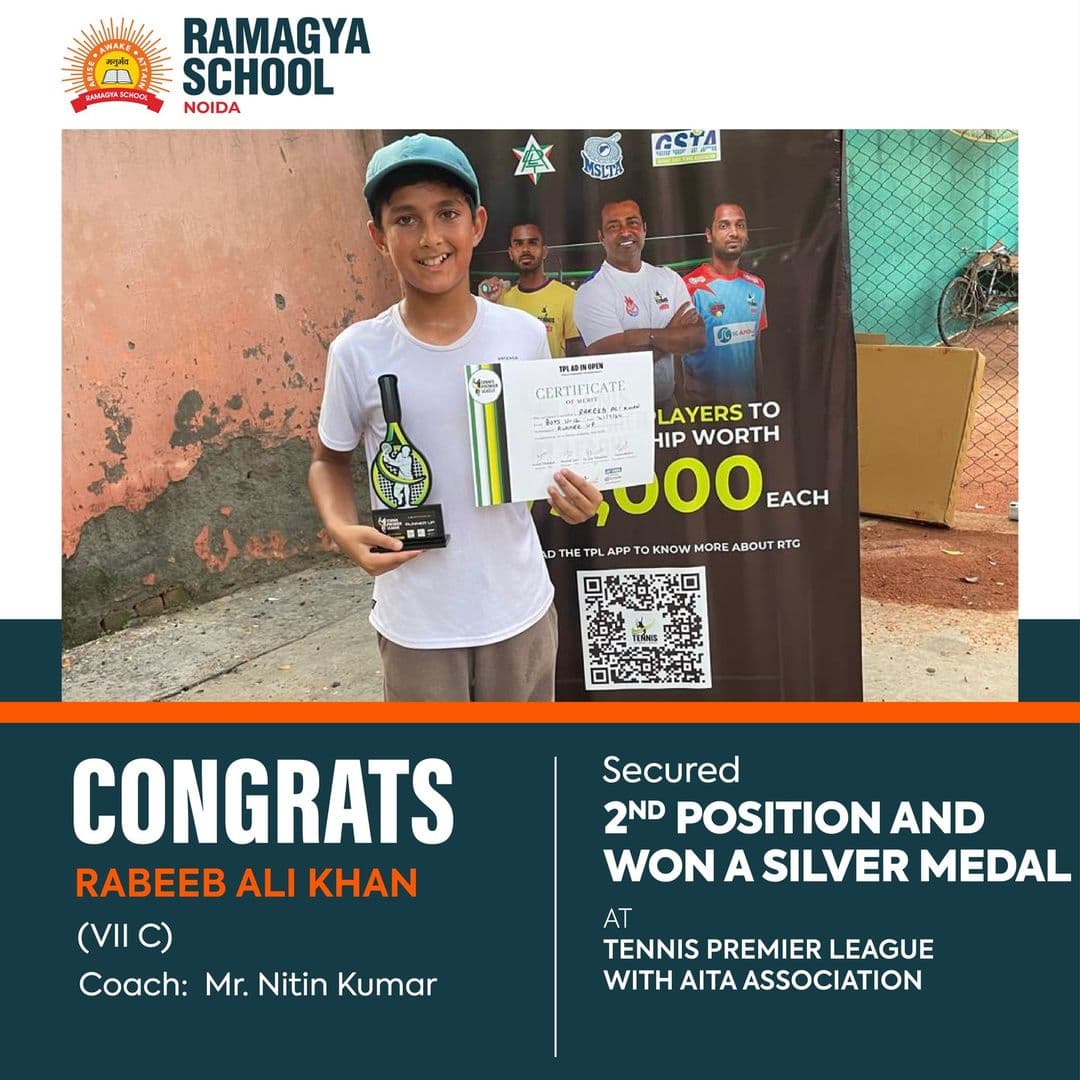 Rabeeb Ali Khan Wins Silver at Tennis Premier League Championship