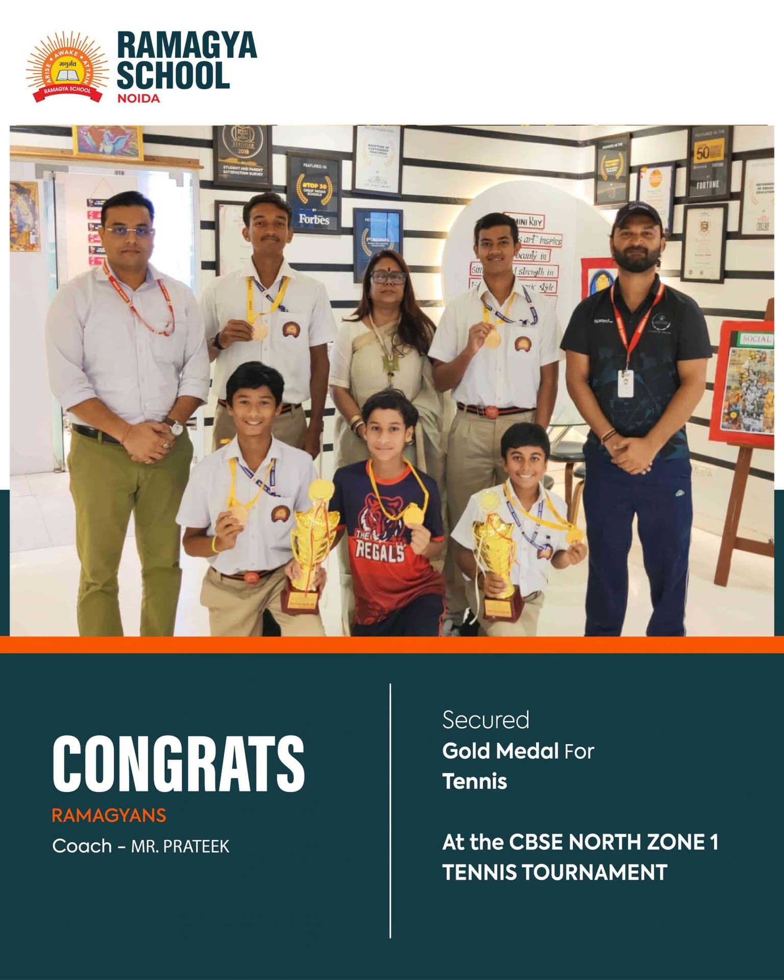 CBSE NORTH ZONE 1 TENNIS TOURNAMENT-2025
