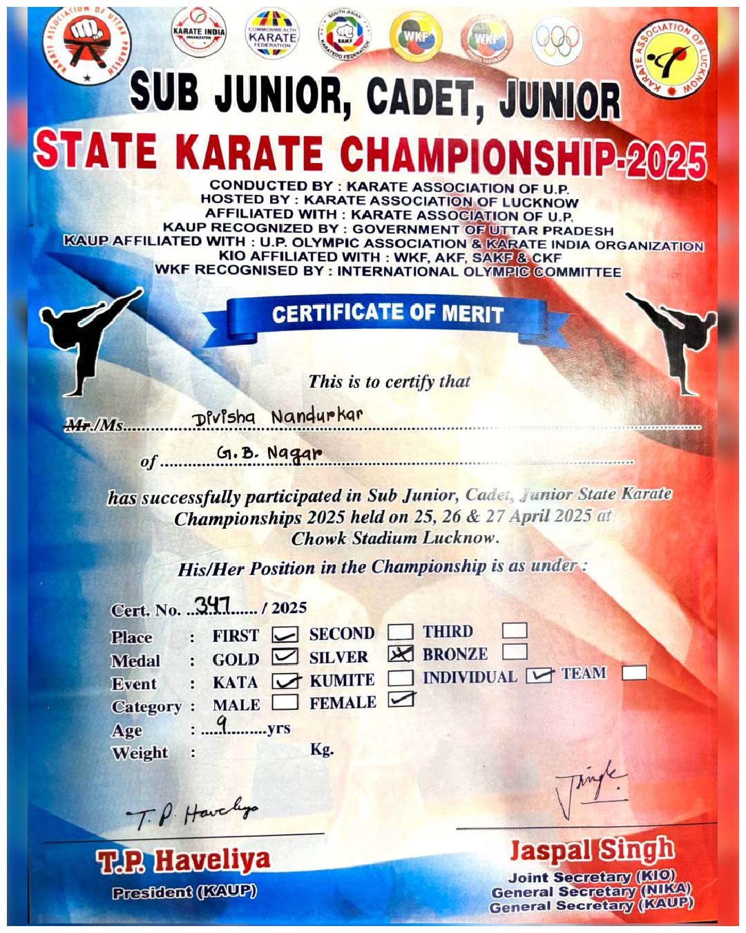 AA - RS-50- GOLD MEDAL IN KARATE-03-min
