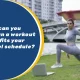 how to workout while traveling